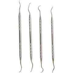 Tipton 324770 Stainless Steel Cleaning Pick Set 4 Piece