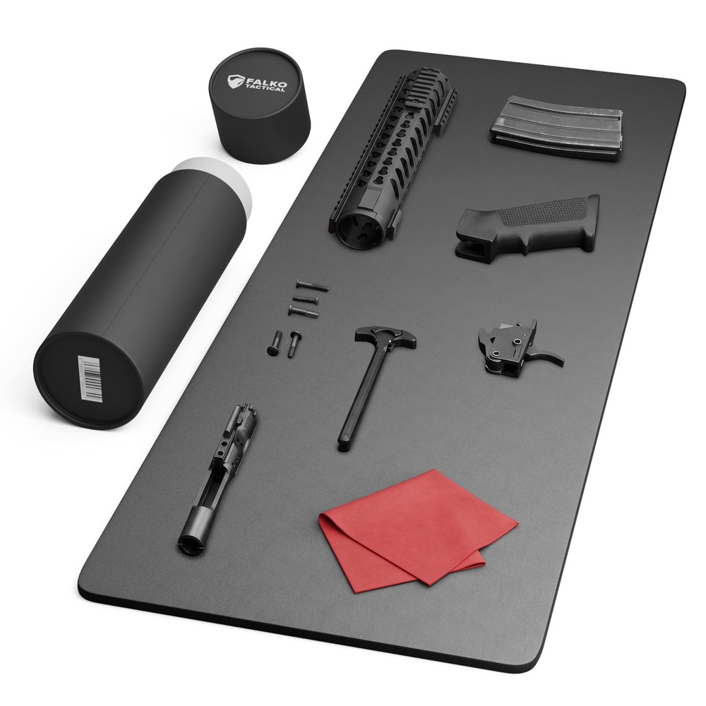Premium Gun Cleaning Mat Oil and Solvent Resistant 2X Thicker, 48×17, Grey