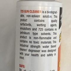 Slip 2000 4oz. 725 Gun Cleaner Degreaser Pump Spray Bottle 60200