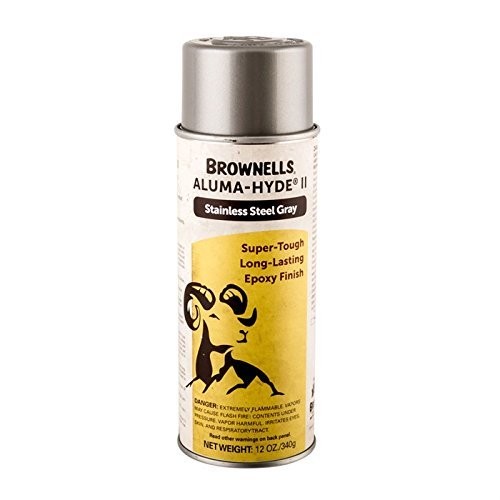 Brownells Aluma-Hyde II Epoxy Based Firearms Finish (Stainless Steel Gray)