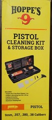 Cleaning Kit Caliber Pistol Rod Aluminum Gun Box Maintaining Clean 38 357 9mm
