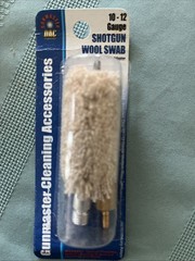 Lot 8 Shotgun Wool Cleaning Swab Brushes for 10 – 12 Ga Shotgun DAC
