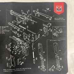 BERETTA 92 Gun CLEANING MAT – 11″ X 17″