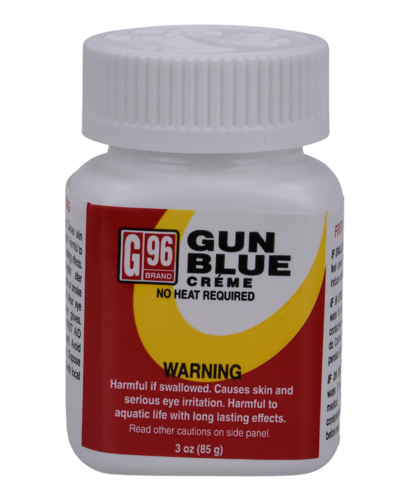 G96 Products 1064 Gun Blue Creme 3 oz Bottle Firearm Bluing