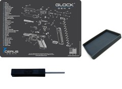 For Glock GEN 4 Complete Armorers Kit Bench Mat & Tool & Parts Tray