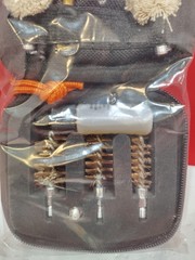 12, 20 and .410 Gauge Shotgun Cleaning Kit w/Case Cable drive Brushes, Mops,Oil