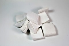 .223/.22-.270 CAL./5.56-6MM DRY 1 1/8″ SQUARE COTTON PATCHES QTY. 100 / EMSS2041