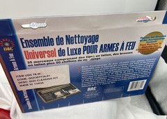 Brand New 35 Pc DAC Deluxe Universal Gun Cleaning Kit + 50 Cleaning Pads