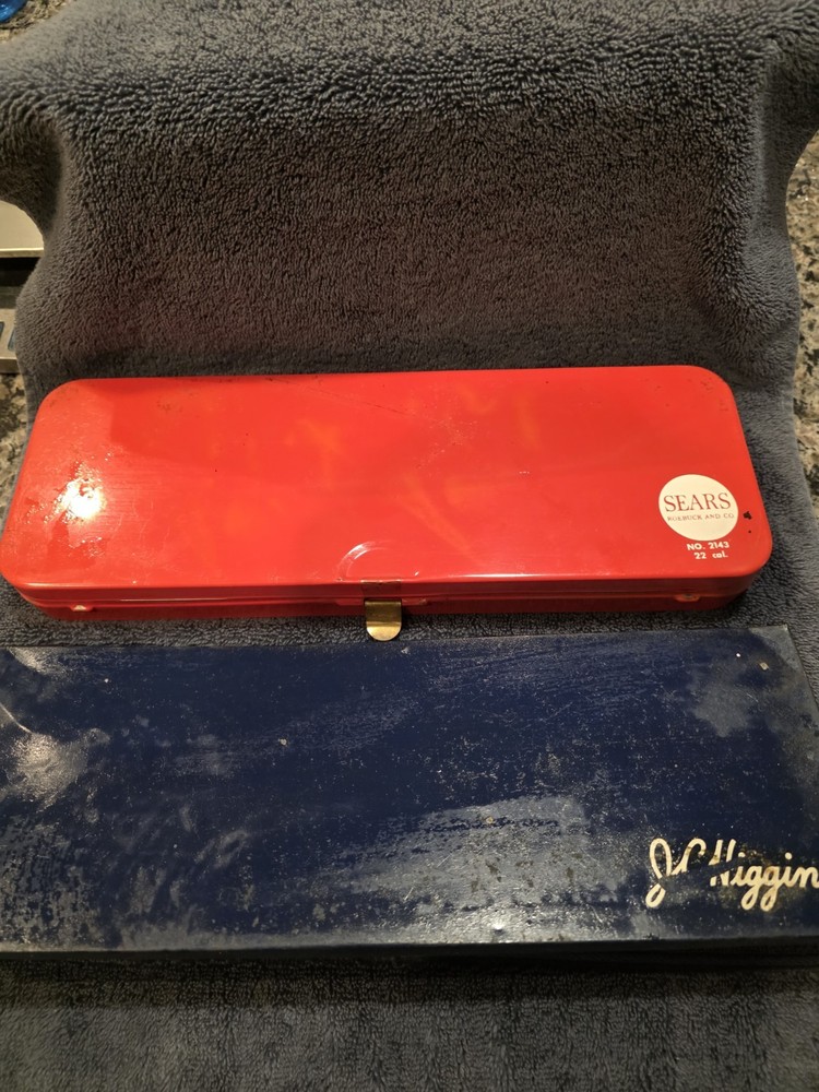 2 Vintage Cleaning Kit JC Higgins Rifle No. 722 & Sears Roebuck No. 2143