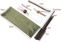 10PC .22 22LR .223 556 Cleaning Kit Chamber Brush for AK/AR