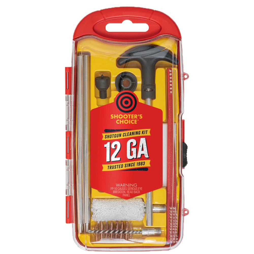 Shooters Choice Shotgun Gun Rod Cleaning Kit Aluminum 12 ga.