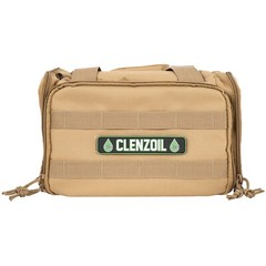 Clenzoil Universal Gun Care Range Travel Gun Cleaning Gear Bag, Tan #2366