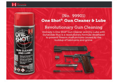 Hornady One Shot Gun Cleaner & Lube DynaGlide Plus Technology 10Oz Aerosol 99901