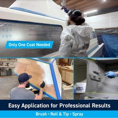Totalboat Marine Topside Boat Paint Premiumr For Fiberglass And Wood White