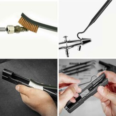 9X Gun Cleaning Kit For Rifle Pistol Handgun Shotgun Cleaning Set Gun Brush UE