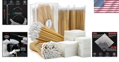 Complete Gun Maintenance Kit: 300 Patches & 300 Swabs – Perfect for All Calibers