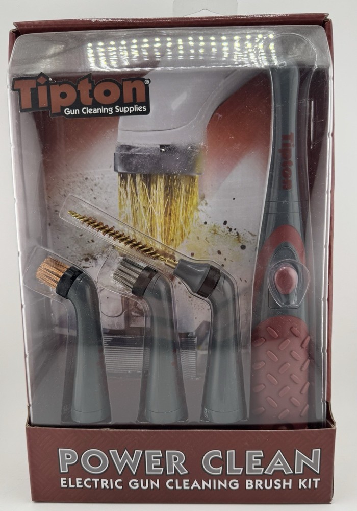 Tipton Power Clean Electric Gun Cleaning Brush Kit Product # 110127