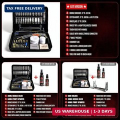 GLORYFIRE Universal Gun Cleaning Kit for Handgun Shotgun & Pistol,Elite Gun Clea