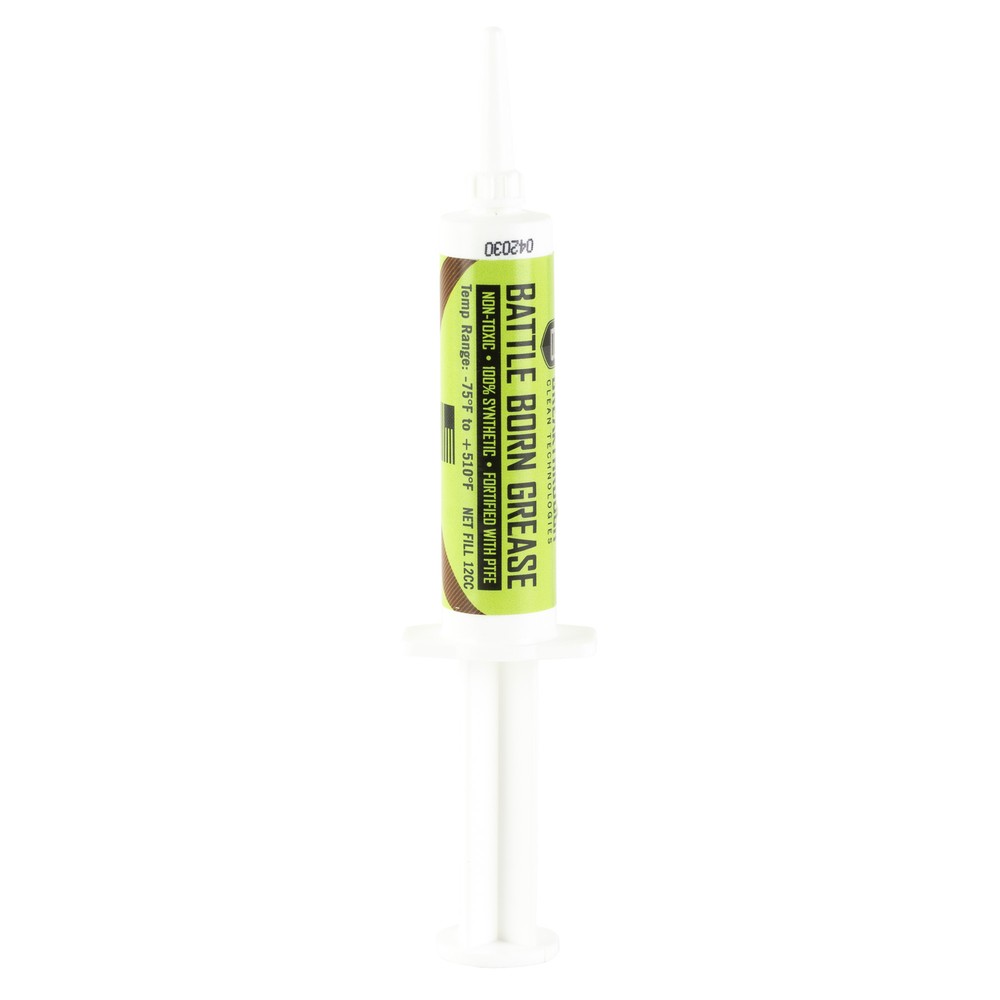 BTC Battle Born Grease 12cc Syringe, Odorless, Non-Toxic & Completely Synthetic