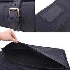Canvas Shotgun & Rifle Cleaning Mat Clean Kit Pocket Pouch Large Size