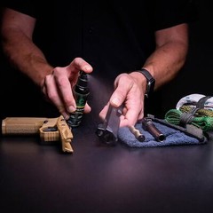 Barrel Snake Cleaning Kit for Rifle, Pistol and Shotgun | Three Gun Cobra Bore