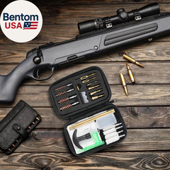 Universal Handgun Cleaning Kit for .22 .357/.38/9Mm .40 .45 Caliber Pistol Gun B