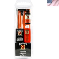 No. 9 12-Gauge Shotgun Cleaning Kit with Aluminum Rod – Complete Clamshell Set