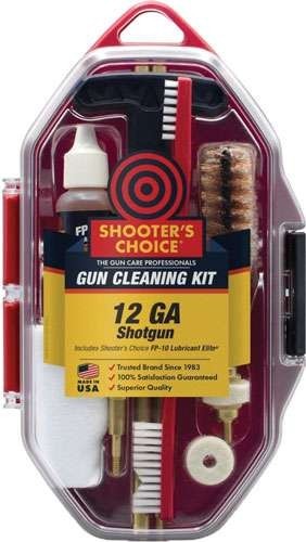 Shooters Choice Shotgun Gun Rod Cleaning Kit Aluminum 12 ga.