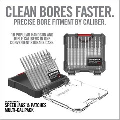 Real Avid Bore-Max Speed Jags & Patches Multi-Cal Pack – Set of 10 Jags AVBMJAGS