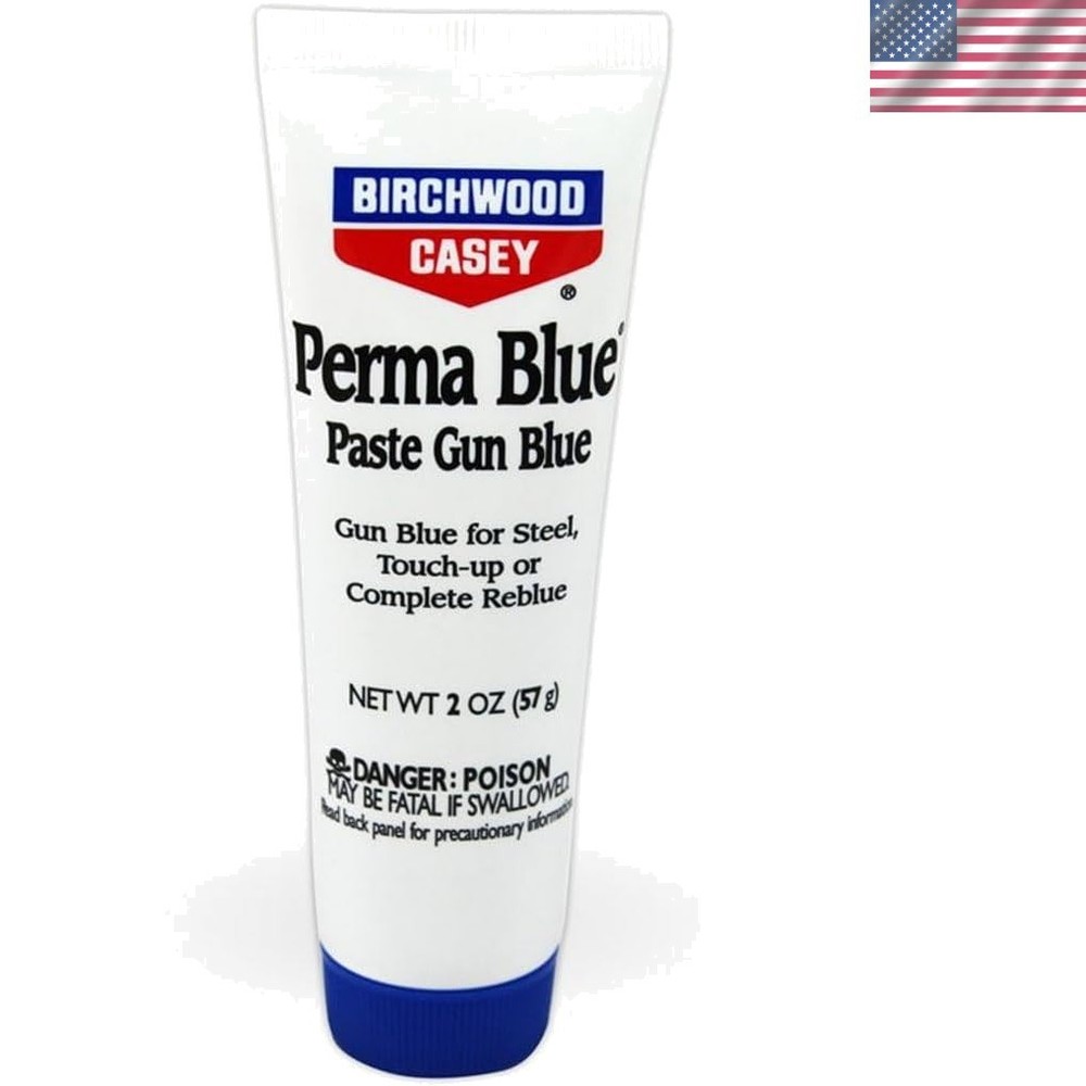 Fast-Acting Long-Lasting Perma Blue Paste/Liquid Gun Blue for Steel, Touch-Up…