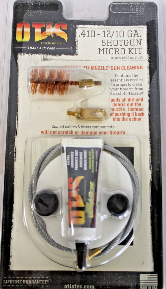 .410 – 12/10 Gauge Shotgun Micro Cleaning Kit Otis Technology Inc NEW