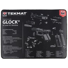 TEKMAT ULTRA 20 GLOCK 42-43 Gun Cleaning Mat ‎ – TEK-R20-GLOCK-42-43