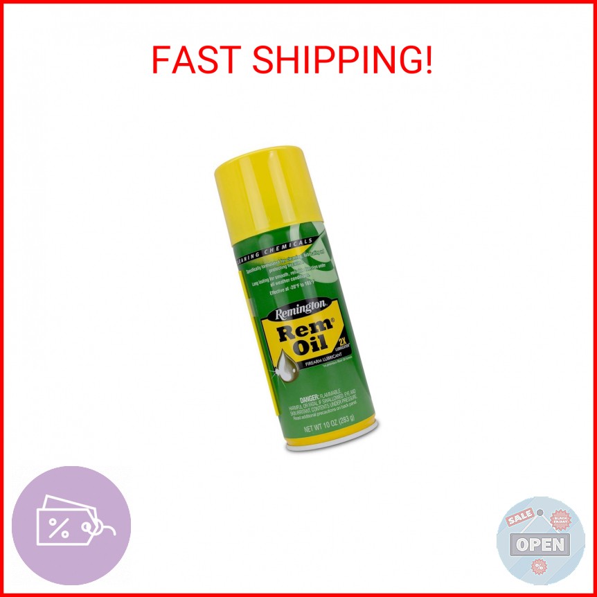 24027 Remington Accessories, Remington Oil, 10 oz. Aerosol,Multicolor