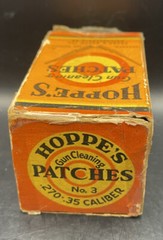 Vintage Hoppe’s Gun Cleaning Patches No 3 .270 -.35 Caliber Box Is Full 100