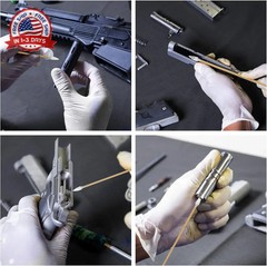 PINGMIC 1200/800/600PCS Gun Cleaning Kit – Gun Cleaning Patches and Swabs, 6-inc