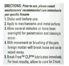 BreakFree CLP Gun Cleans Lubricates Prevent Corrosion & Tear Aerosol Can, 4-Oz