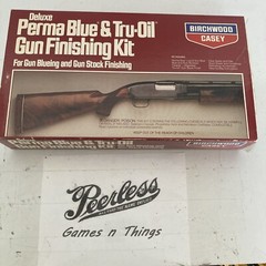 Vintage Birchwood Casey Deluxe Perma Blue & Tru-Oil Complete Finishing Kit