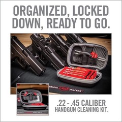Real Avid Gun Boss Compact Handgun Gun Cleaning Kit – AVGCK310-P