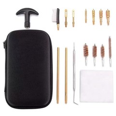 Handgun Cleaning Kit for .22.357.38,9mm.40.45 Cal Pistol Cleaning Kit