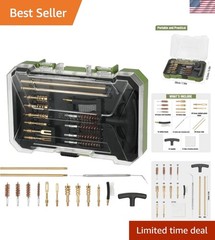 Portable 16-Piece Handgun Cleaning Kit – Ideal for All Calibers and Enthusiasts