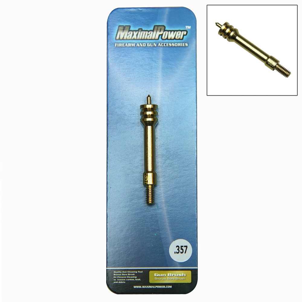MaximalPower Gun Cleaning Brass Jag For .357 Calibe Fits 8-32 Thread (6460-357)