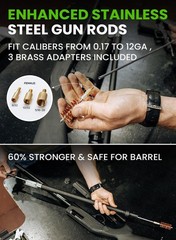 Universal Gun Cleaning Kit All Guns Portable Gun Cleaning Kits Handguns & Rifles