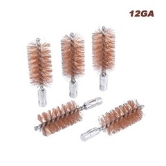 5PCS Bronze Bore Brushes Phosphor Bronze Bristles for Rifle Gun Pistol Cleaning