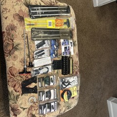 Mix Lot of Gun Items – Cleaning, Loading, Safety Lock & More