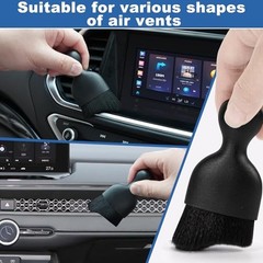 Windshield Cleaner Tool, 13Pcs Car Interior Cleaning Kit, Car Detailing Grey