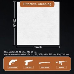 Cleaning Gun Patches Absorbent Cotton Highly for Lint Free Square 1000PCS