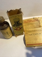 VTG Hoppes No. 9 Gun Bore Nitro Cleaning Solvent ORIGINAL BOX Instruction + Tin