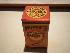 VTG MARBLES Gun Cleaning Patches No.872 270-35 Cal. Gauge (full box) Moosehead