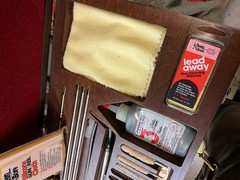 KLEEN BORE VINTAGE 1960 DELUXE GUN CLEANING KIT~NO BAR CODES~ UNUSED~MADE IN USA