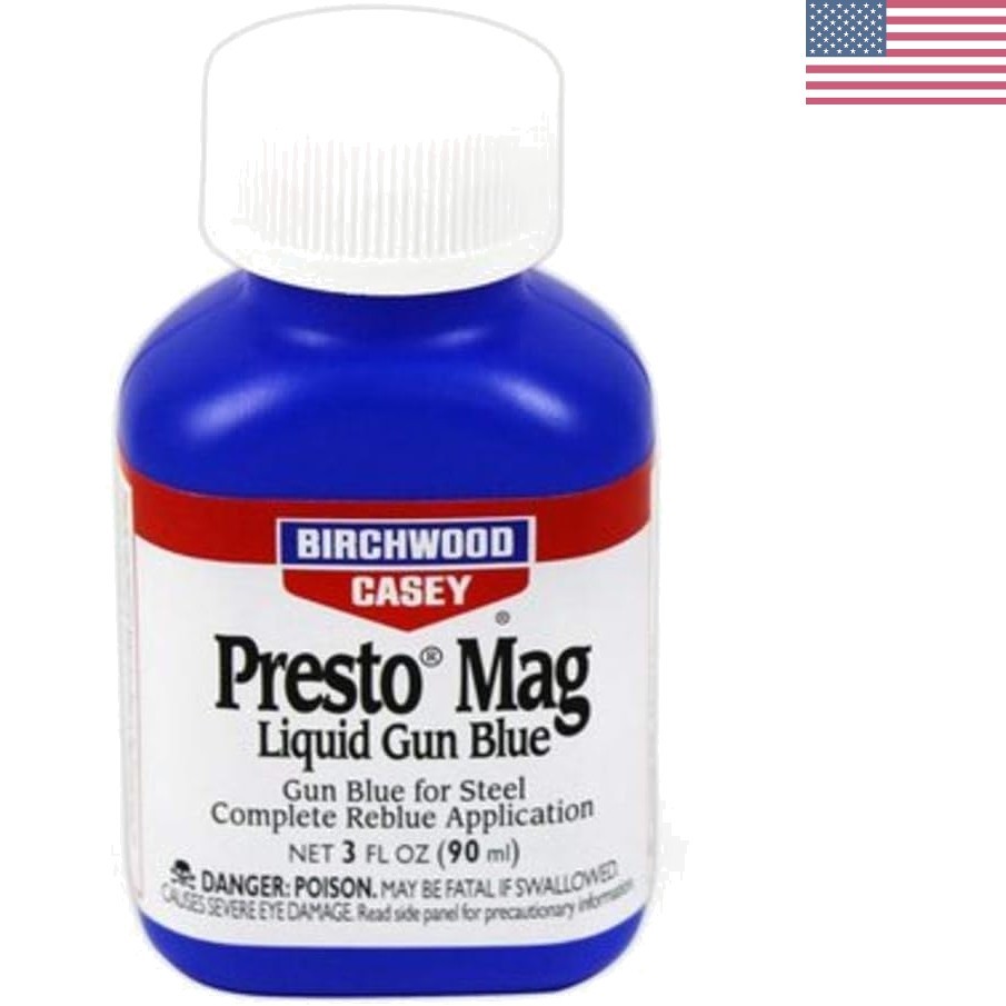 3 Ounce Gun Blue – Perfect for Touch-Up and Complete Rebluing Steel Firearms